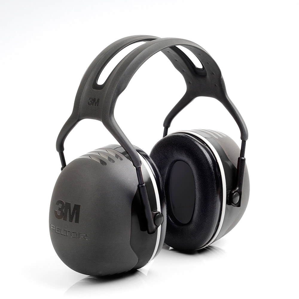 3m Peltor X5 Headband Ear Defenders Black