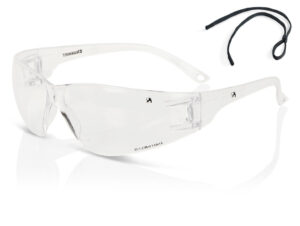 Beeswift Performance Lens Wraparound Safety Glasses Clear